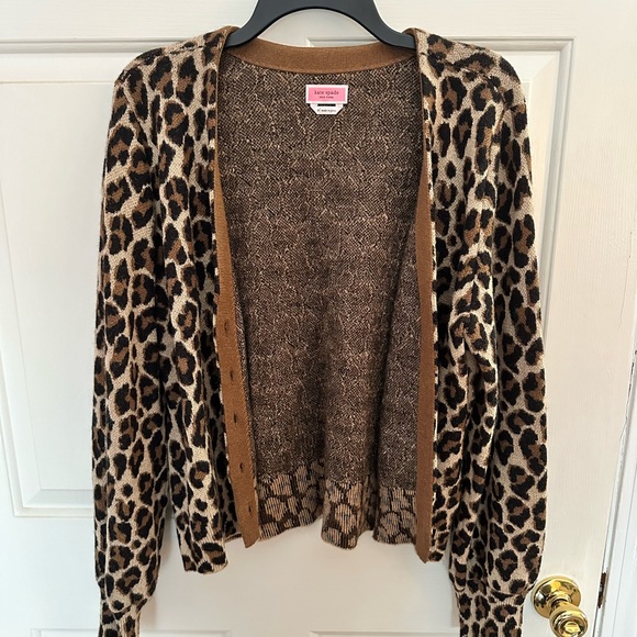 Kate Spade leopard cardigan - Picture 2 of 6